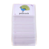 Maxbell Kids Early Educational Sight Word Flash Cards 80 Pieces Animal - Aladdin Shoppers