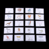 Maxbell Kids Early Educational Sight Word Flash Cards 80 Pieces Animal - Aladdin Shoppers