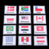 Maxbell Kids Early Educational Sight Word Flash Cards 48 Pieces National Flag - Aladdin Shoppers