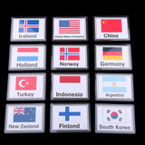 Maxbell Kids Early Educational Sight Word Flash Cards 48 Pieces National Flag - Aladdin Shoppers