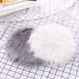 Maxbell 2 Pieces Sheepskin  Skin Faux Fur Fake Rug