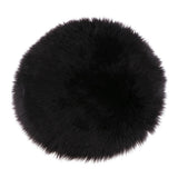 Maxbell 2 Pieces Sheepskin  Skin Faux Fur Fake Rug