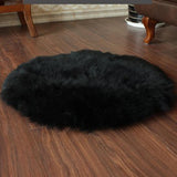 Maxbell 2 Pieces Sheepskin  Skin Faux Fur Fake Rug