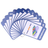 Maxbell Flash Cards - Educational Picture & Word Card Musical instruments - 14Pieces - Aladdin Shoppers