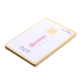Maxbell Maxbell Flash Cards - Educational Learning Picture & Word Card Weather - 22Pieces