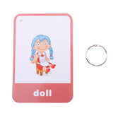 Maxbell Maxbell Flash Cards - Educational Learning Picture & Word Card Playground - 12Pieces