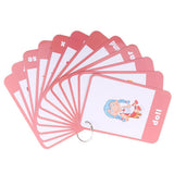 Maxbell Maxbell Flash Cards - Educational Learning Picture & Word Card Playground - 12Pieces