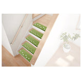 Indoor Non Slip Self-adhesive Staircase Tread Night Luminous Mats Beige