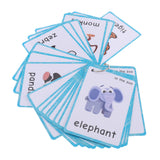 Maxbell Maxbell Preschool Educational Sight Word Flash Cards In the Zoo - 32 Pieces