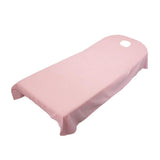 Maxbell 5 Pieces Soft Beauty Massage SPA Bed Cover Sheet With Breath Hole Pink