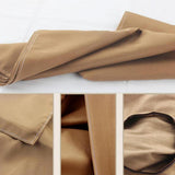 Maxbell 5 Pieces Soft Beauty Massage SPA Bed Cover Sheet With Breath Hole Camel