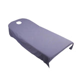 Maxbell 5 Pieces Soft Beauty Massage SPA Bed Cover Sheet With Breath Hole Purple