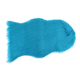 40x60cm Sheepskin Fluffy Skin Faux Fur Fake Rug Mat Rugs Blue