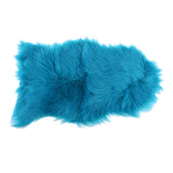 40x60cm Sheepskin Fluffy Skin Faux Fur Fake Rug Mat Rugs Blue