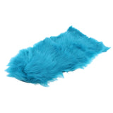 40x60cm Sheepskin Fluffy Skin Faux Fur Fake Rug Mat Rugs Blue