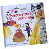 Maxbell Maxbell Early childhood education kids story book 3D Pop-Up Books  Princess Story