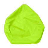 Maxbell Waterproof Stuffed Animal Storage Bean Bag Cover Green & Hot Pink