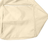 Maxbell 2 Pieces Waterproof Stuffed Animal Storage Bean Bag Cover Beige