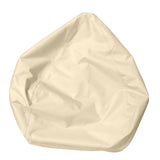 Maxbell 2 Pieces Waterproof Stuffed Animal Storage Bean Bag Cover Beige