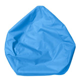 Maxbell Waterproof Stuffed Animal Storage Bean Bag Cover Red & Sky Blue