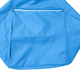 Maxbell Waterproof Stuffed Animal Storage Bean Bag Cover Red & Sky Blue