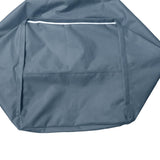 Maxbell Waterproof Stuffed Animal Storage Bean Bag Cover Red & Gray