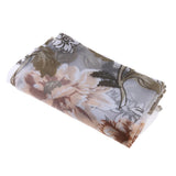 Maxbell Romantic Peony Curtains for Living Room Bedroom Beige 100x200 Rod Pocket - Aladdin Shoppers