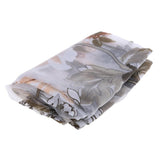 Maxbell Romantic Peony Curtains for Living Room Bedroom Beige 100x200 Rod Pocket - Aladdin Shoppers