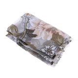 Maxbell Romantic Peony Curtains for Living Room Bedroom Beige 100x200 Rod Pocket - Aladdin Shoppers