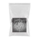 Maxbell Set of 2 Panels Digital Photo Printing 3D Curtains Aminals Gray Lion - Aladdin Shoppers