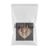 Maxbell Set of 2 Panels Digital Photo Printing 3D Curtains Aminals Brown Lion - Aladdin Shoppers