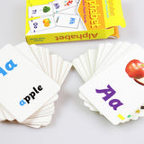 Maxbell 2 Set English Flash Cards Number Alphabet Kindergarten Toddlers Preschool