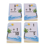 Maxbell Maxbell 36 Pieces Math Flash Cards for Elementary School Grades PK-3 Addition