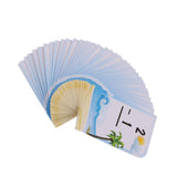Maxbell Maxbell 36 Pieces Math Flash Cards for Elementary School Grades PK-3 Subtraction