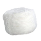 Maxbell 2 Pcs Comfortable Stool Covers for Home Living Room Decorations White