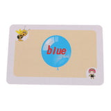 Maxbell Maxbell 36 Pieces Preschool Educational Sight Word Flash Cards Picture Word Card #5
