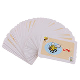 Maxbell Maxbell 36 Pieces Preschool Educational Sight Word Flash Cards Picture Word Card #5