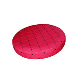 Maxbell 3Pcs 35cm Bar Stool Cover Round Lift Chair Seat Sleeve Polyester Salon Red