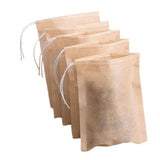 Maxbell 200 Pcs Empty Tea Filter Bags Loose Herbs Teabag with Drawstring 5x7 & 7x9cm