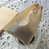 Maxbell 200Pcs Empty Tea Filter Bags Loose Herbs Teabag with Drawstring 5x7 & 9x10cm