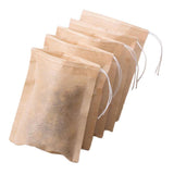 Maxbell 200Pcs Empty Tea Filter Bags Loose Herbs Teabag with Drawstring 5x7 & 9x10cm
