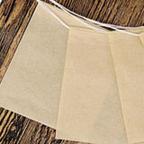 Maxbell 200Pcs Empty Tea Filter Bags Loose Herbs Teabag with Drawstring 5x7 & 9x10cm