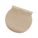 Maxbell 200Pcs Empty Tea Filter Bags Loose Herbs Teabag with Drawstring 2 Shapes