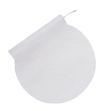 Maxbell 200Pcs Empty Tea Filter Bags Loose Herbs Teabag with Drawstring Beige&White