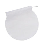 Maxbell 200Pcs Empty Tea Filter Bags Loose Herbs Teabag with Drawstring Beige&White