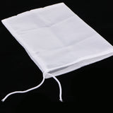 Maxbell 4 Pcs Milk Coffee Juice Reusable Nylon Mesh Strainer Filter Bag 15x20cm