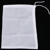 Maxbell 4 Pcs Milk Coffee Juice Reusable Nylon Mesh Strainer Filter Bag 15x20cm