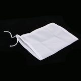 Maxbell 2 Pcs Milk Coffee Juice Reusable Nylon Mesh Strainer Filter Bag 15x20cm