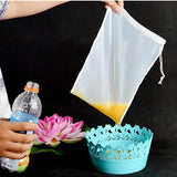 Maxbell 3 Pcs Nut Milk Cold Brew Coffee Juic Reusable Nylon Mesh Strainer Filter Bag