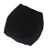 Maxbell 4Pcs Waterproof Stretch Dining Chair Cover Wedding Banquet Party Black